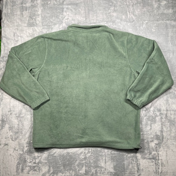 Harriton US Army Veteran Fleece Jacket Full Zip Green Mens 2XL - Picture 10 of 10